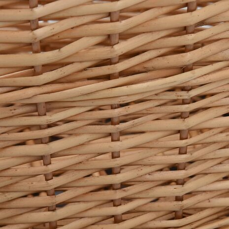 Houtmand met handvatten 56x40x28 cm natuurlijk wilgenhout 7