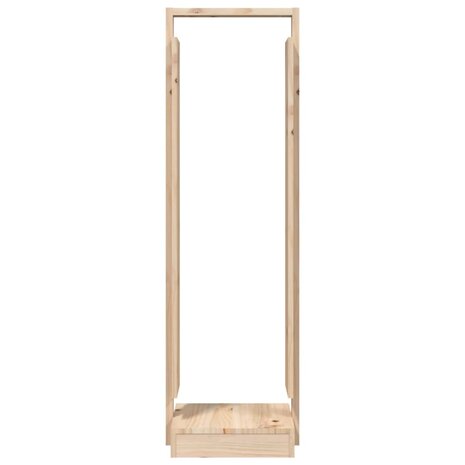 Houtblokhouder 33,5x30x110 cm massief grenenhout 5