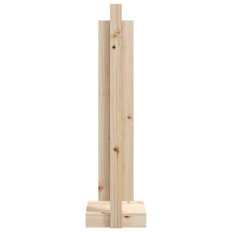 Houtblokhouder 33,5x30x110 cm massief grenenhout 6