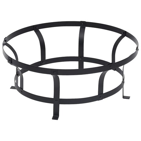 Tuinvuurplaats met grill 76 cm roestvrij staal 8