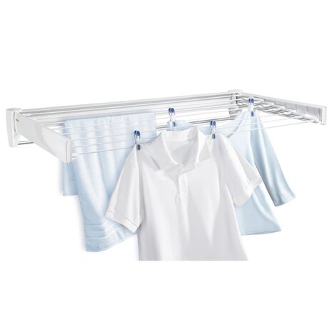 Leifheit Droogrek Telegant Plus 100 wandmontage wit 83100 7