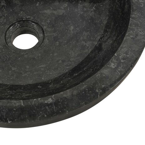 Gootsteen 40x12 cm marmer zwart 8