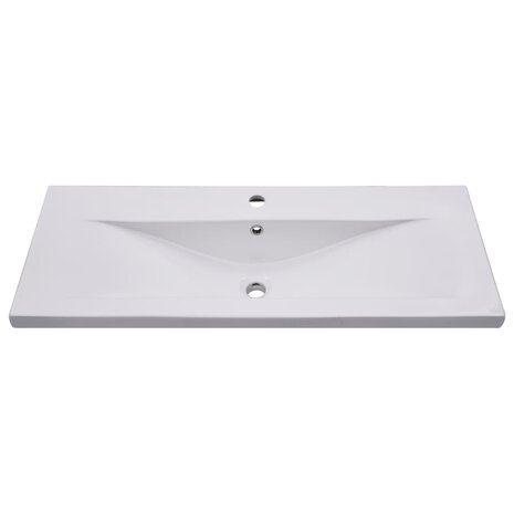 Inbouwwastafel 101x39,5x18,5 cm keramiek wit 3