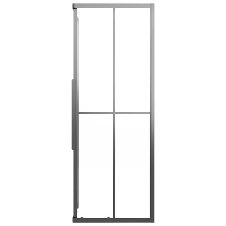 Douchecabine 70x70x180 cm mat ESG zwart 6