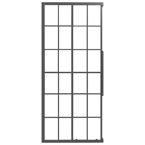 Douchecabine 80x70x180 cm mat ESG zwart 7