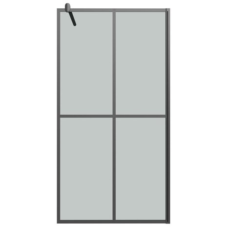 Inloopdouchescherm 100x195 cm donker gehard glas 3