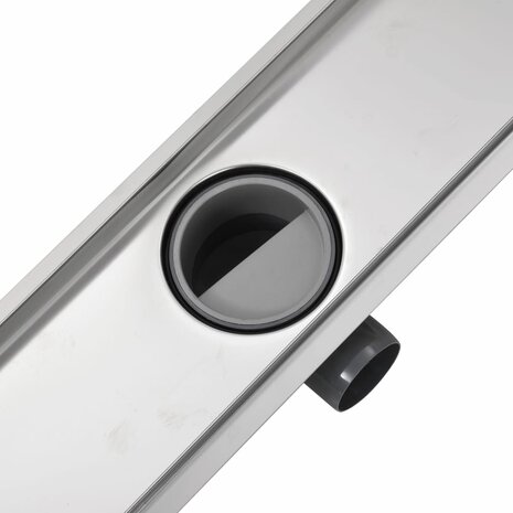 Doucheputje rechthoekig 530x140mm roestvrij staal 7