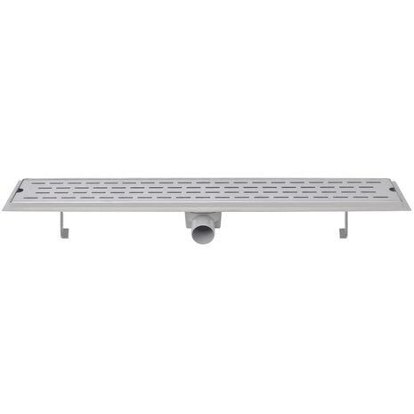 Doucheafvoer 2 st rechthoekig lijn 830x140 mm roestvrij staal 5