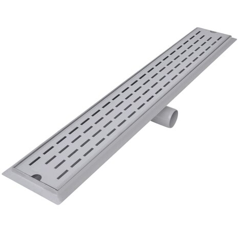 Doucheafvoer 2 st rechthoekig lijn 830x140 mm roestvrij staal 7