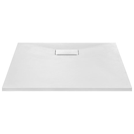 Douchebak 80x80 cm SMC wit 3