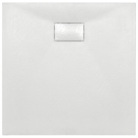 Douchebak 80x80 cm SMC wit 4