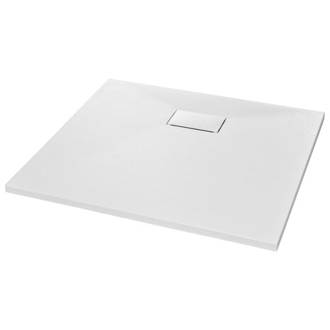 Douchebak 90x80 cm SMC wit 2