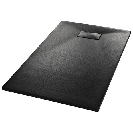 Douchebak 120x70 cm SMC zwart 2