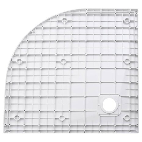 Douchebak 90x90 cm SMC wit 4