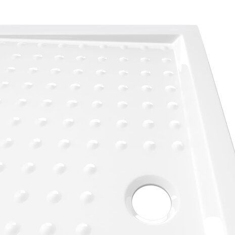 Douchebak met noppen 70x100x4 cm ABS wit 6