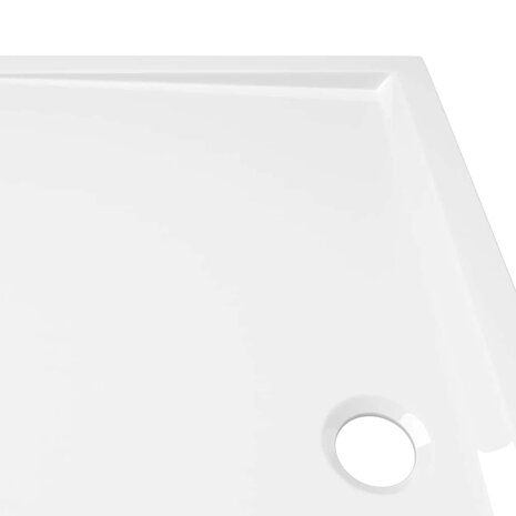 Douchebak rechthoekig 70x120 cm ABS wit 7