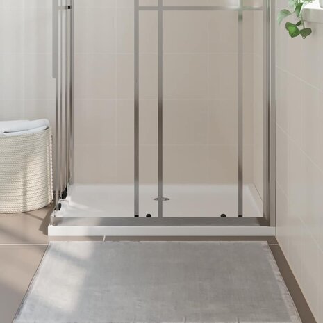 Douchebak rechthoekig 70x100 cm ABS wit 3