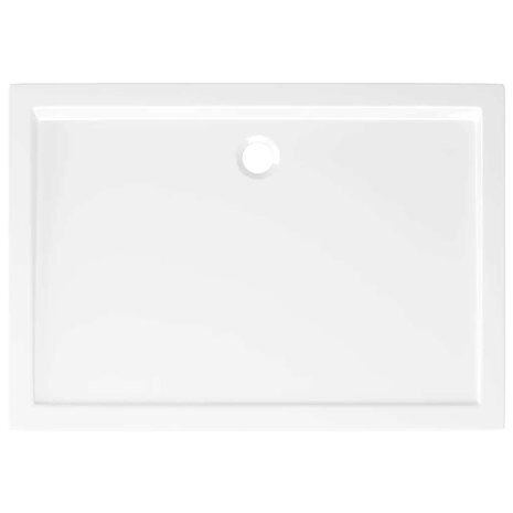 Douchebak rechthoekig 70x100 cm ABS wit 6