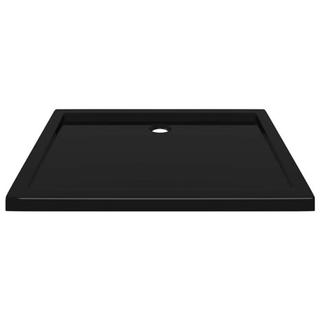 Douchebak rechthoekig 70x90 cm ABS zwart 4