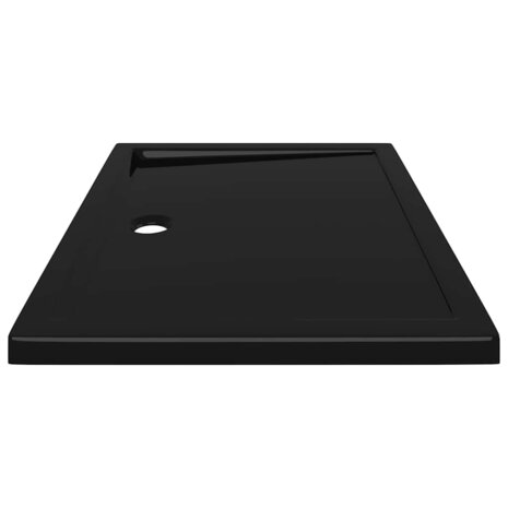 Douchebak rechthoekig 70x90 cm ABS zwart 5