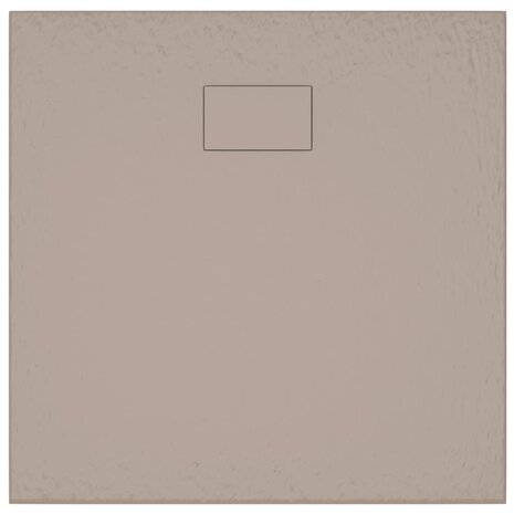 Douchebak 90x80 cm SMC bruin 6