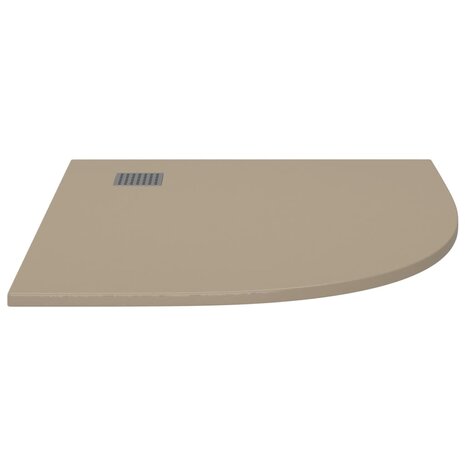Douchebak 90x90 cm SMC bruin 3