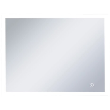 Badkamerspiegel LED met aanraaksensor 80x60 cm 2