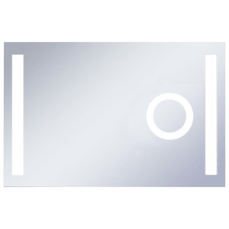 Badkamerspiegel LED met aanraaksensor 100x60 cm 2