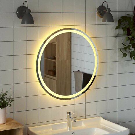 Badkamerspiegel LED rond 70 cm 3