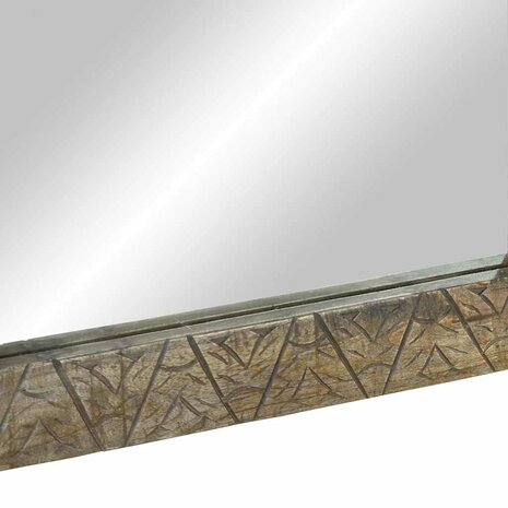 Badkamerspiegel 50x2,5x70 cm massief mangohout 5