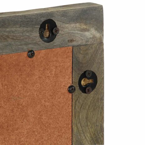 Badkamerspiegel 50x2,5x70 cm massief mangohout 6