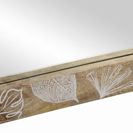 Badkamerspiegel 50x3x70 cm massief mangohout 6