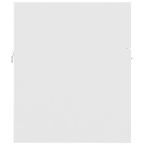 Wastafelkast 41x38,5x46 cm bewerkt hout wit 4