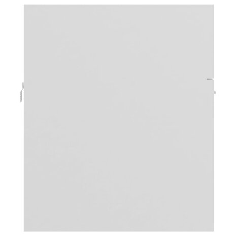 Wastafelkast 80x38,5x46 cm bewerkt hout wit 6