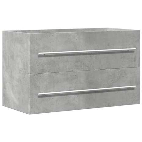Wastafelkast 80x38,5x48 cm bewerkt hout artisanaal eikenkleur 2