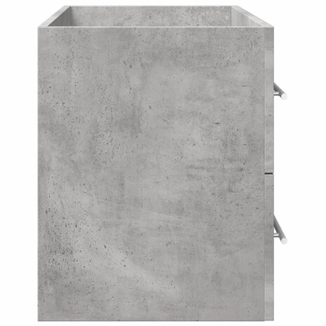 Wastafelkast 80x38,5x48 cm bewerkt hout artisanaal eikenkleur 6