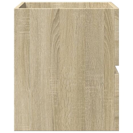 Wastafelkast 41x38,5x45 cm spaanplaat sonoma eikenkleurig 6