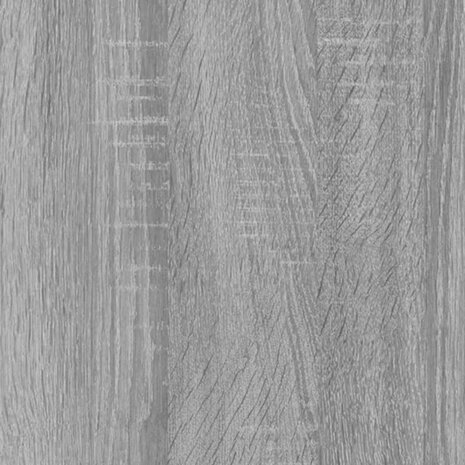 Badkamermeubelset bewerkt hout grijs sonoma eikenkleurig 9