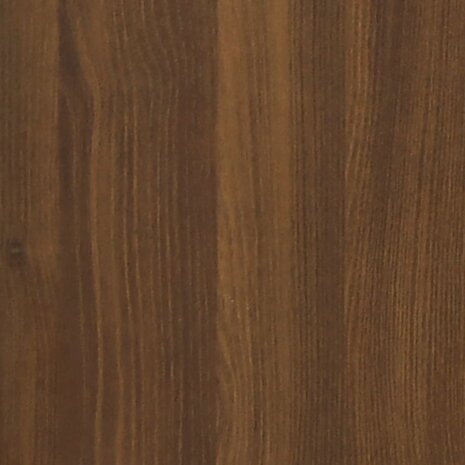 Badkamermeubelset bewerkt hout bruin eikenkleur 8