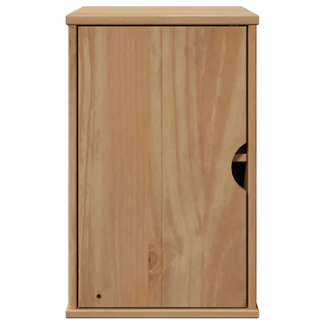 Badkamerwandkast OTTA 35x30x55 cm massief grenenhout 4