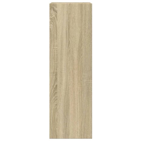 Badkamerkast 30x30x95 cm spaanplaat sonoma eikenkleurig 5