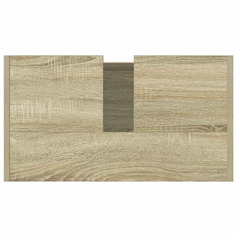 Badkamerkast 58x33x60 cm bewerkt hout sonoma eikenkleurig 6