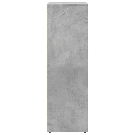Badkamerkast 30x30x95 cm spaanplaat betongrijs 5