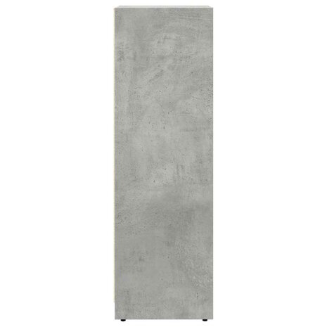 Badkamerkast 30x30x95 cm spaanplaat betongrijs 5