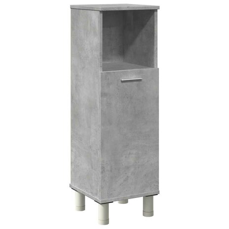 Badkamerkast 30x30x95 cm spaanplaat betongrijs 2