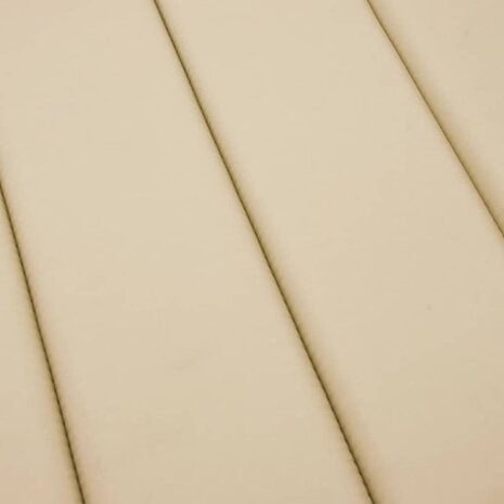 Ligbedkussen 186x58x3 cm oxford stof beige 6