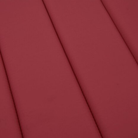 Ligbedkussen 186x58x3 cm oxford stof wijnrood 6