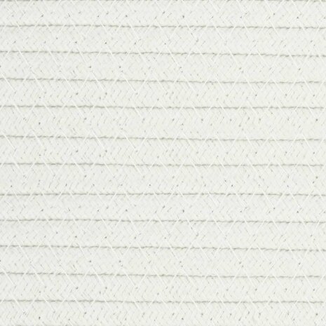Wasmand Ø 55x36 cm katoen bruin en wit 8