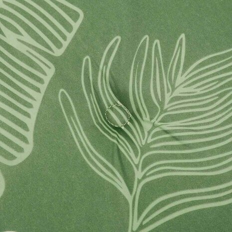 Stoelkussens 2 st bladpatroon 40x40x3 cm stof 7