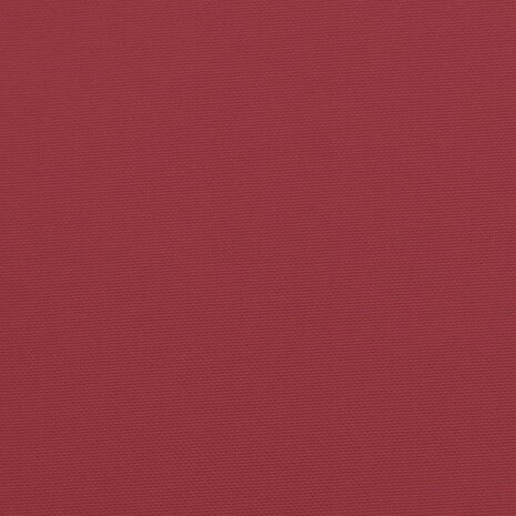 Stoelkussens 4 st 40x40x7 cm oxford stof wijnrood 8